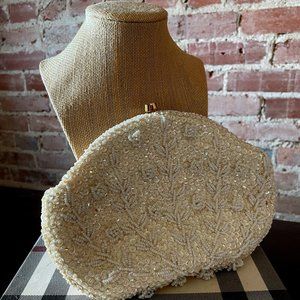 Vintage Beaded Clutch